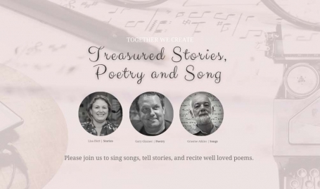 Treasured Stories, Poetry and Song l Together We Create  image